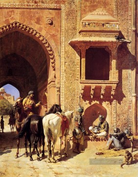  fest - Tor der Festung Am Agra Indien Indischer